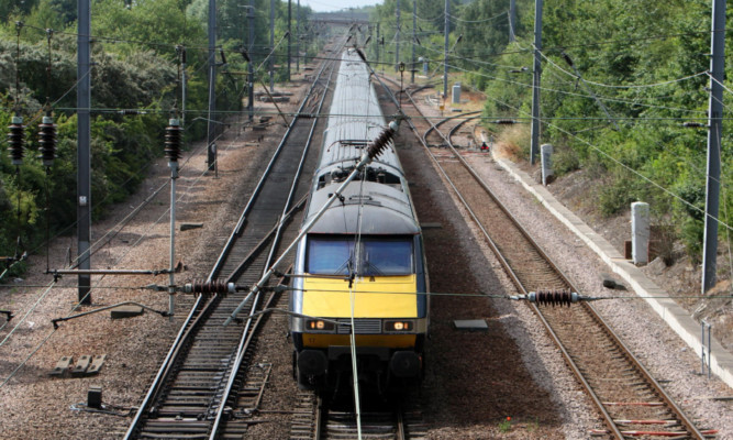 An East Coast main line train. Stagecoach and Virgin group will operate the franchise from next year.