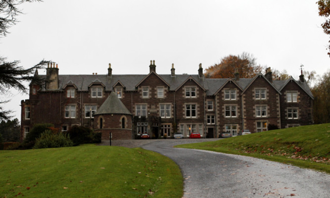 The Cromlix House Hotel near Dunblane.