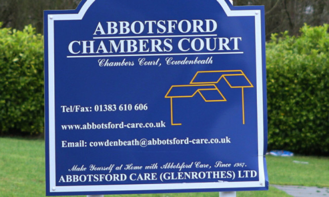 The Abbotsford Care Home in Chambers Court, Cowdenbeath.