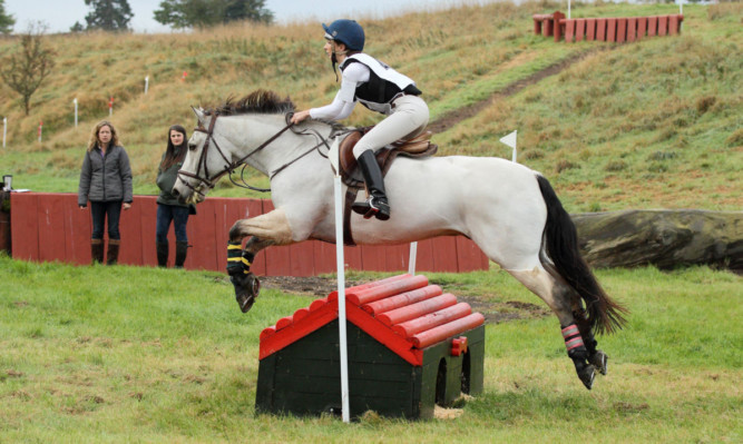 Strathearn adult intermediate winners Liz Fincher and Ivor.