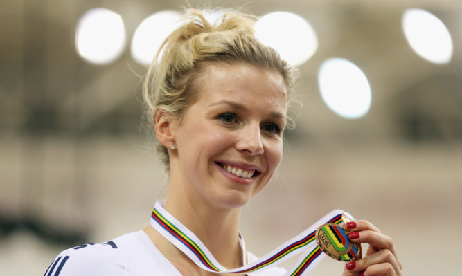 during day two of the UCI Track World Championships at the Minsk Arena on February 21, 2013 in Minsk, Belarus.