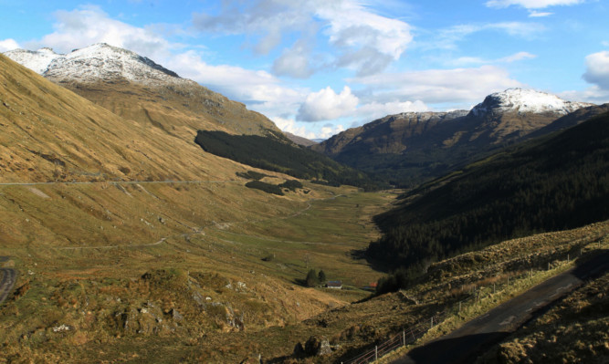 The A83 has been hit by regular landslides at the Rest and Be Thankful in Argyll.