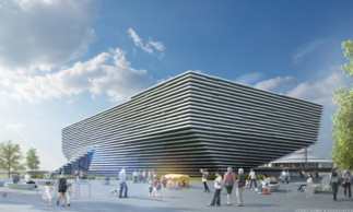 Kengo Kuma's design for the V&A at Dundee.