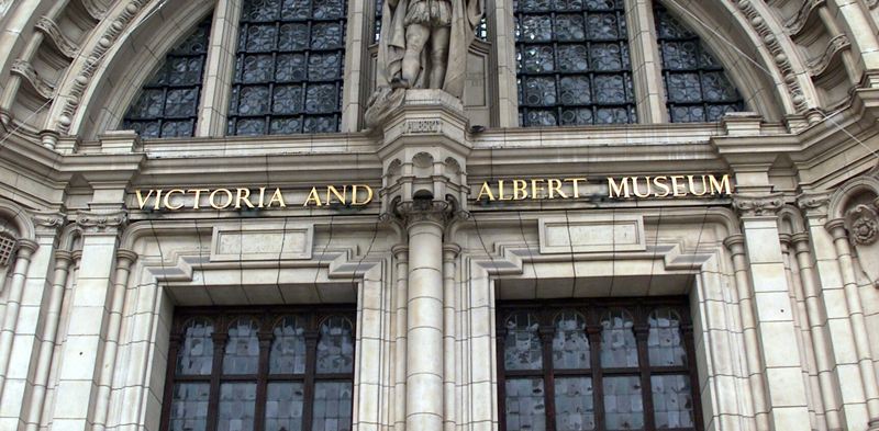 Victoria and Albert Museum, Kensington, London.