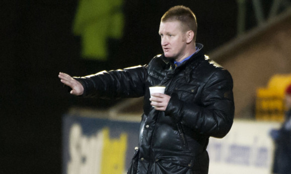 19/02/13 CLYDESDALE BANK PREMIER LEAGUE
ST JOHNSTONE v CELTIC (1-1)
MCDIARMID PARK - PERTH
St Johnstone manager Steve Lomas