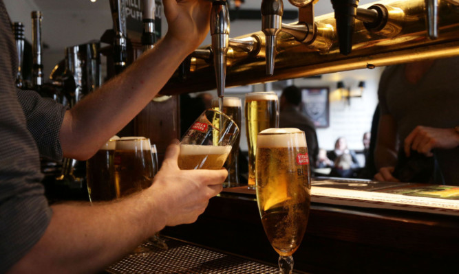 Pub and shop owners may face a dry Christmas.