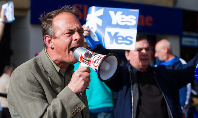 Tony Cox, of the Scottish Unemployed Workers Network, is organising the protest march.