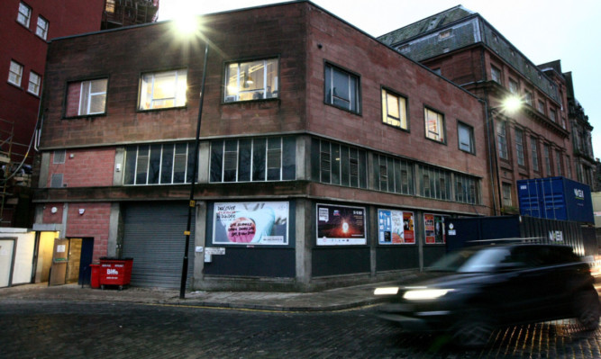 The former main post office building in Dundee.