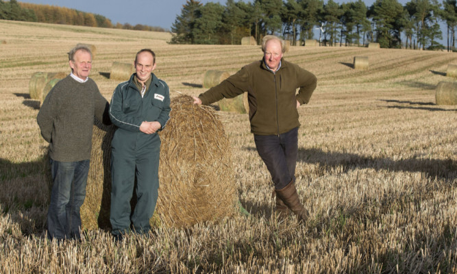 Hugh and Allan Wilson and Edward Baxter are continuing a long-standing partnership between the families which is built upon mutual respect of each other as rural businessmen rather than an owner versus tenant approach.