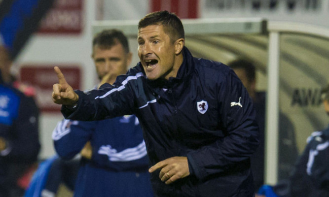 Raith Rovers manager Grant Murray.