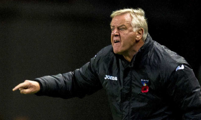 Dunfermline manager Jim Jefferies.