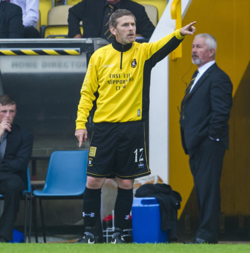 East Fife manager Gary Naysmith