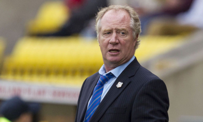 Cowdenbeath manager Jimmy Nicholl