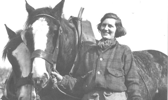 Betty Reid said she instinctively understood Clydesdales from the start of her time in the Womens Land  Army.