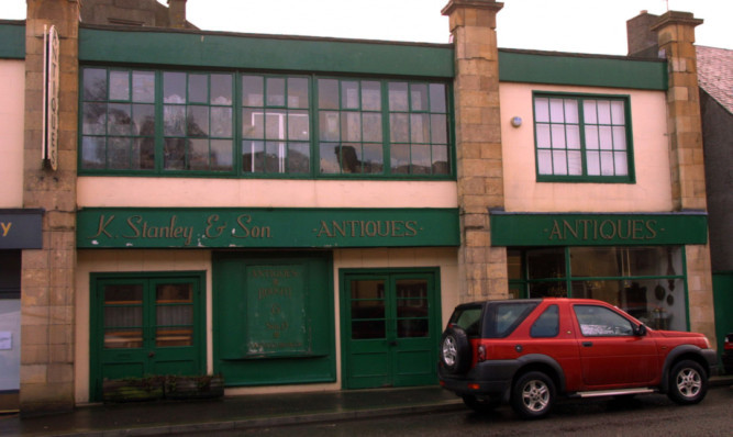 The former Regal Cinema building in Auchterarder.