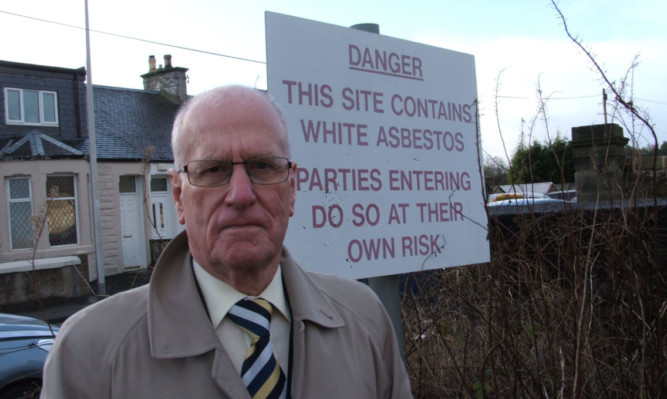 Councillor Ross Vettraino at the Station Road site.