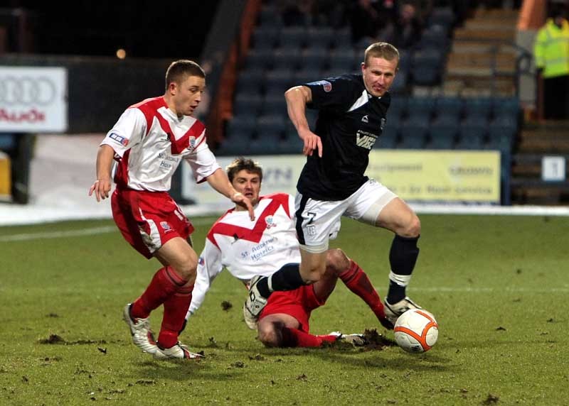 Football, Dundee v Airdrie United.     Maros Klimpl, Dundee FC.