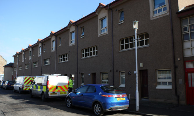 Robert Ednie died after the fire at a block of flats in Quality Street.