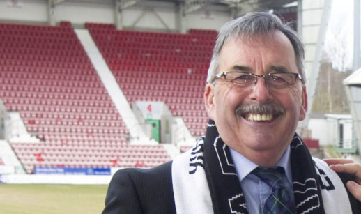 Dunfermline chairman Bob Garmory