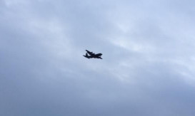 The Hercules spotted over Dundee