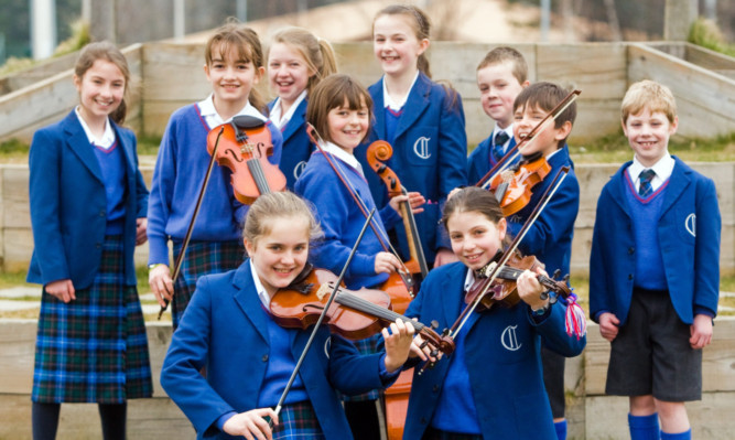 Craigclowan's 'Strings Aloud', who were runners up in the Strings Orchestra (Schools) Elementary section.