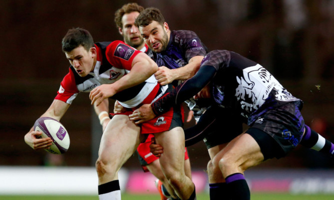 Matt Scott in action last week against London Welsh.