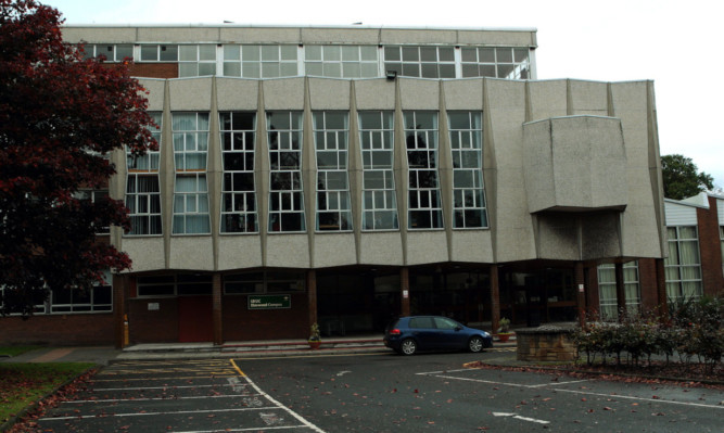 Open for business: the main Elmwood College building.