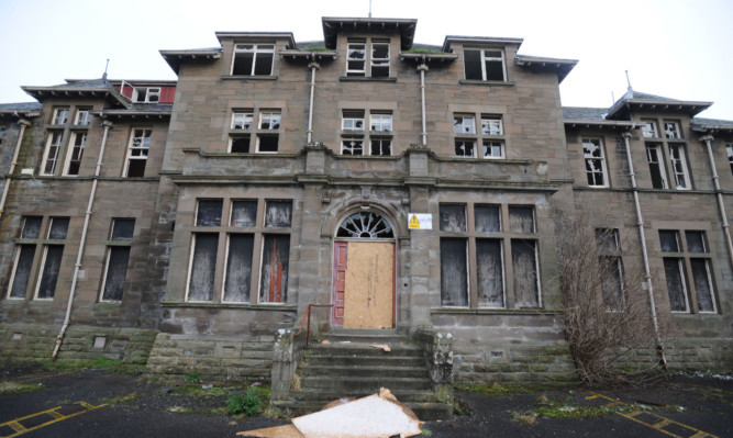 The former Strathmartine Hospital.