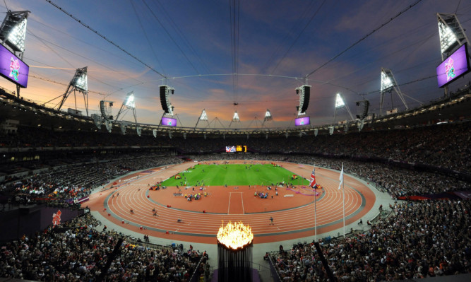 The Olympic Stadium during last summer's Paralympic Games.