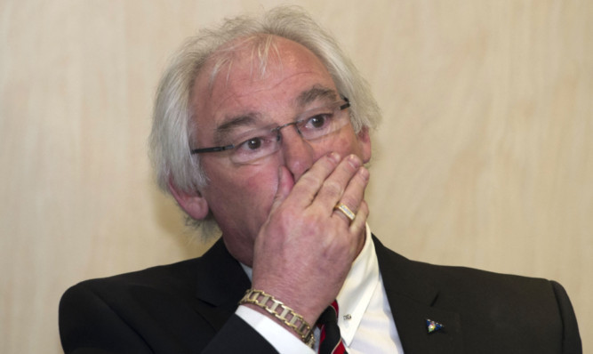 Jim Leishman was on the verge of tears at times during Wednesday's press conference.