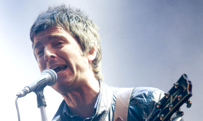 Noel Gallagher at T in the Park in 2012.