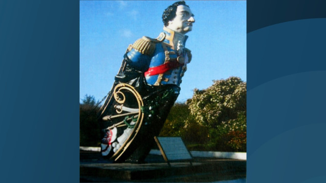 The Admiral Duncan figurehead will be housed at the National Museum of the Royal Navy in Portsmouth on loan.
