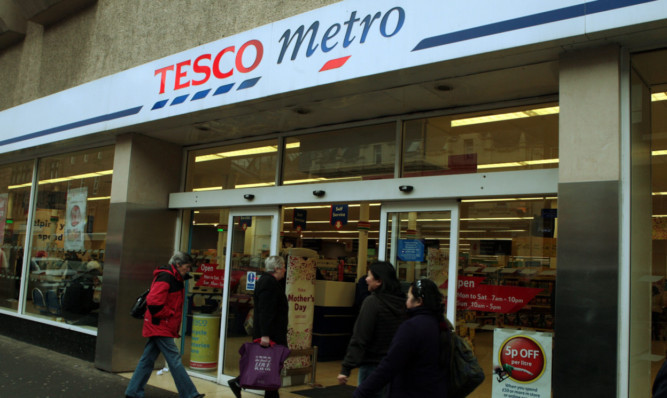 The Tesco Metro store in South Street.