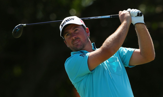 Graeme McDowell during his opening round in Miami.