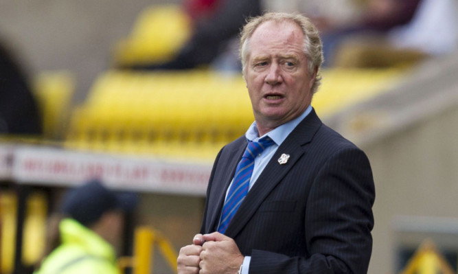 Cowdenbeath manager Jimmy Nicholl