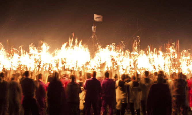 Pitlochry will get a taste of the famous Up Helly Aa Festival.