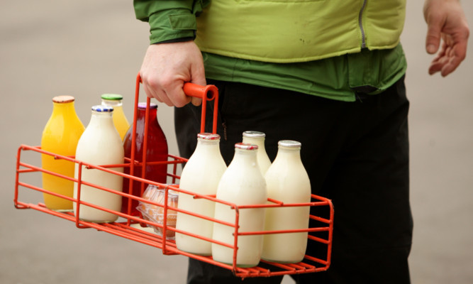 Crimefighting milkmen have been helping keep the streets safe.