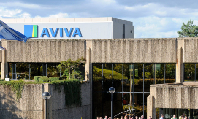 The Aviva offices at Pitheavlis in Perth