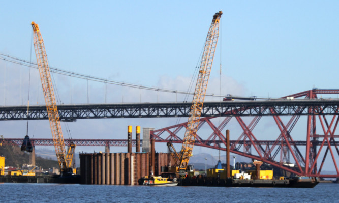 Work on the new Forth crossing.