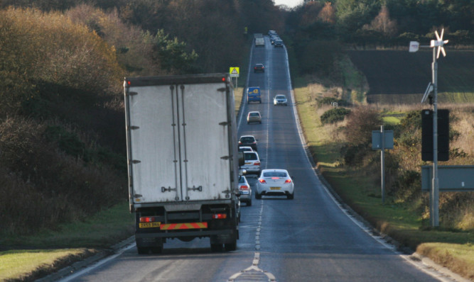 The A915 Standing Stane Road has seen a number of accidents in recent years.