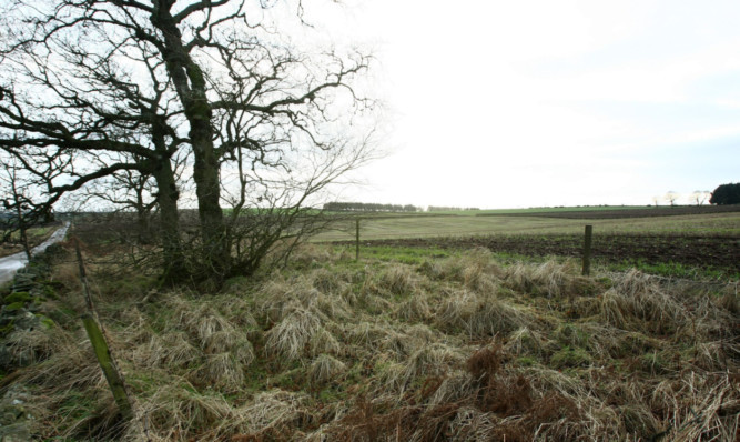 North of Crofts Farm, where two turbines had been proposed.