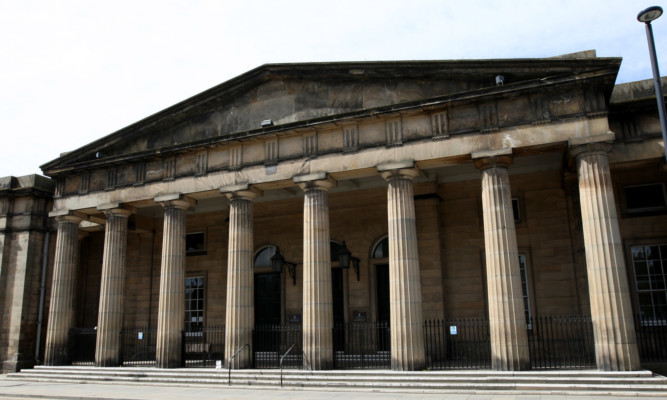 Smith was fined £270 at Perth Sheriff Court after admitting to the assault on his ex-girlfriend.