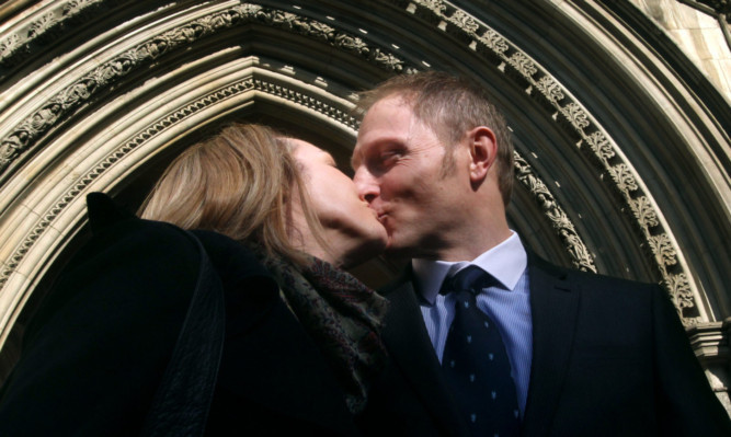 SAS sniper Sergeant Danny Nightingale with his wife Sally.