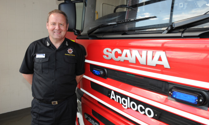 Scottish Fire Chief Alasdair Hay.