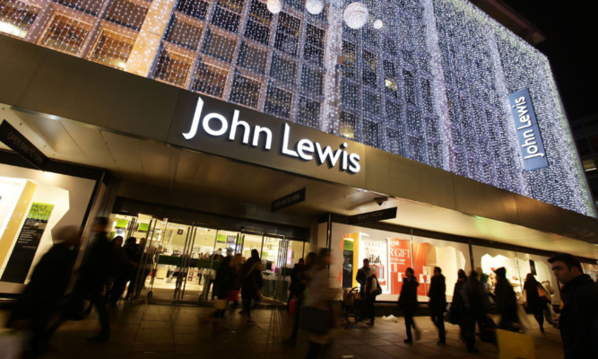 While John Lewis reported healthy like-for-like sales growth over the festive period, in-store sales were down 1%.