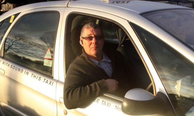 Dundee Taxi Association chairman Graeme Stephen.