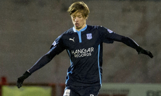 Craig Wighton in action for Dundee