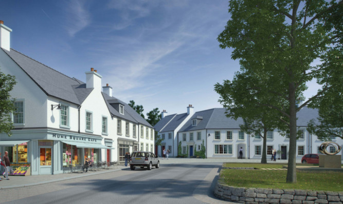 Profits at A&J Stephen have been boosted by its role in building Scotlands first new town for a generation, the Chapelton development on the outskirts of Aberdeen.