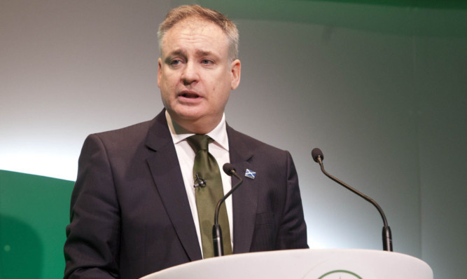 Richard Lochhead addressed the vexed issue of land reform.