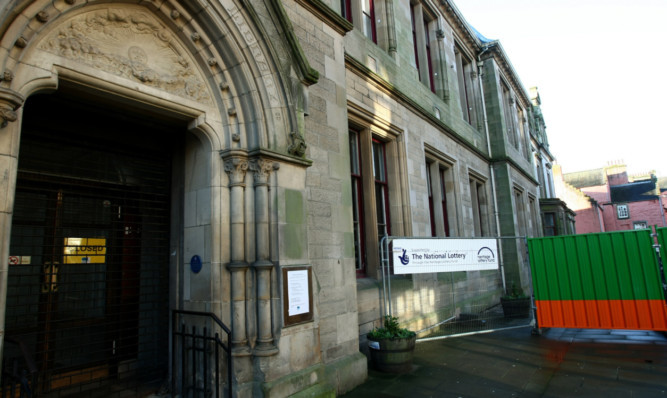 Work progressing on Dunfermline's new museum.